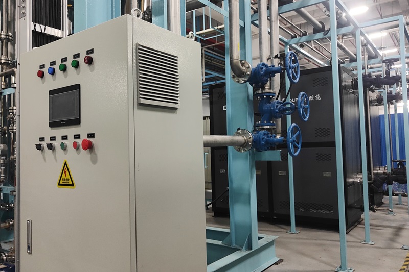 半導體廢水蒸發處理280kw電加熱導熱油爐「歐能機械」