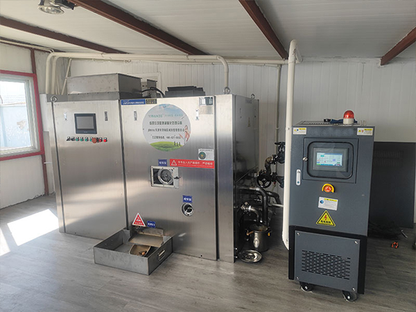 餐廚垃圾處理油溫機處理廚余垃圾，促進資源再生