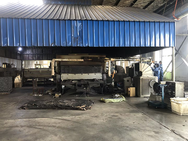 玻璃纖維板熱壓機控溫電加熱有機熱載體爐