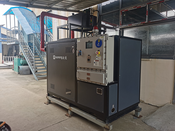 電解液夾套反應釜控溫防爆油溫機「歐能機械」