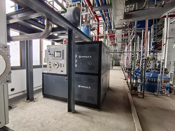 醫藥中間體生產蒸汽換熱反應釜TCU溫控系統「歐能機械」