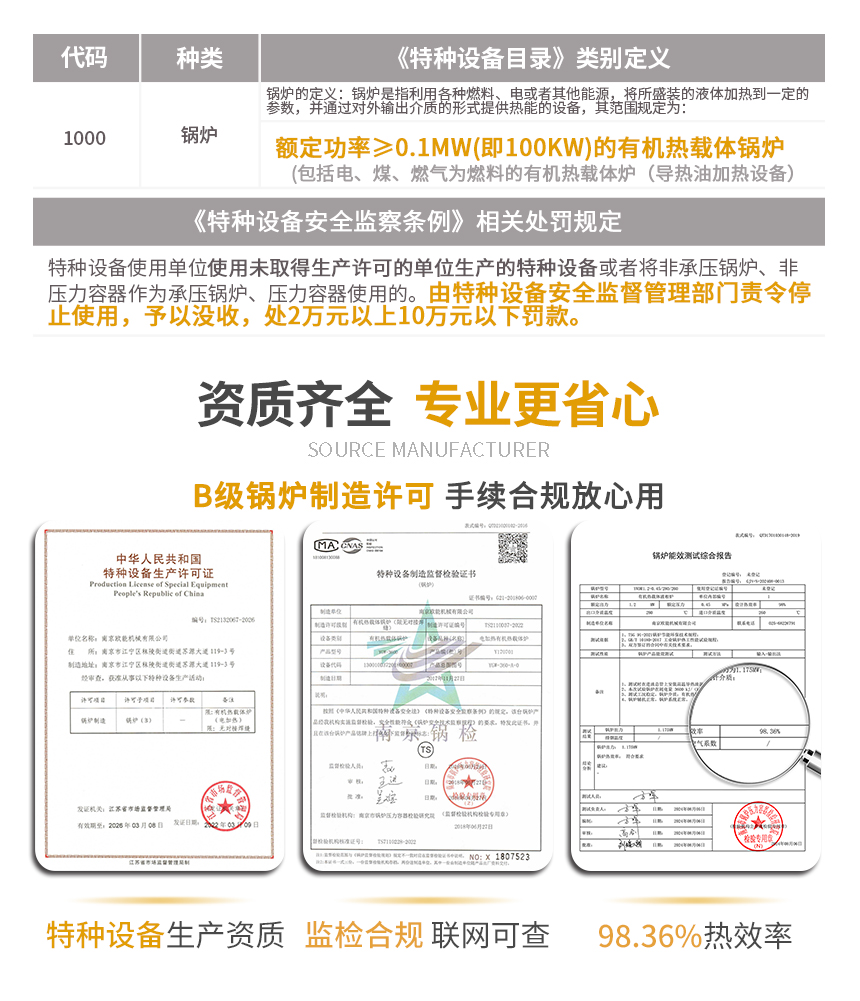 600KW電加熱導熱油爐定義